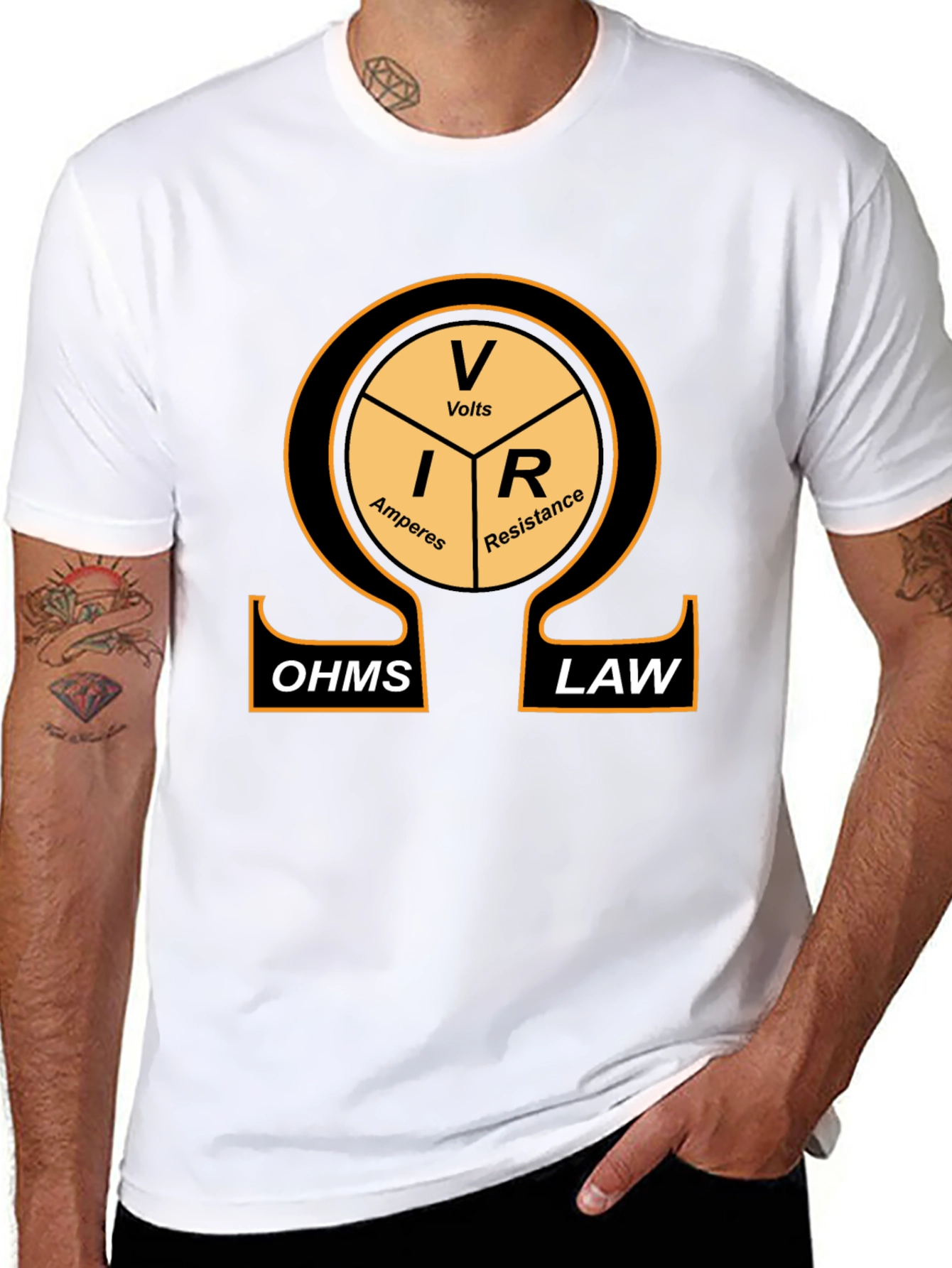 Ohms Law T-Shirt - Electrical Engineering Tee