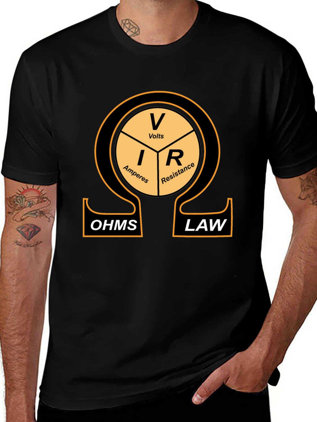Ohms Law T-Shirt - Electrical Engineering Tee