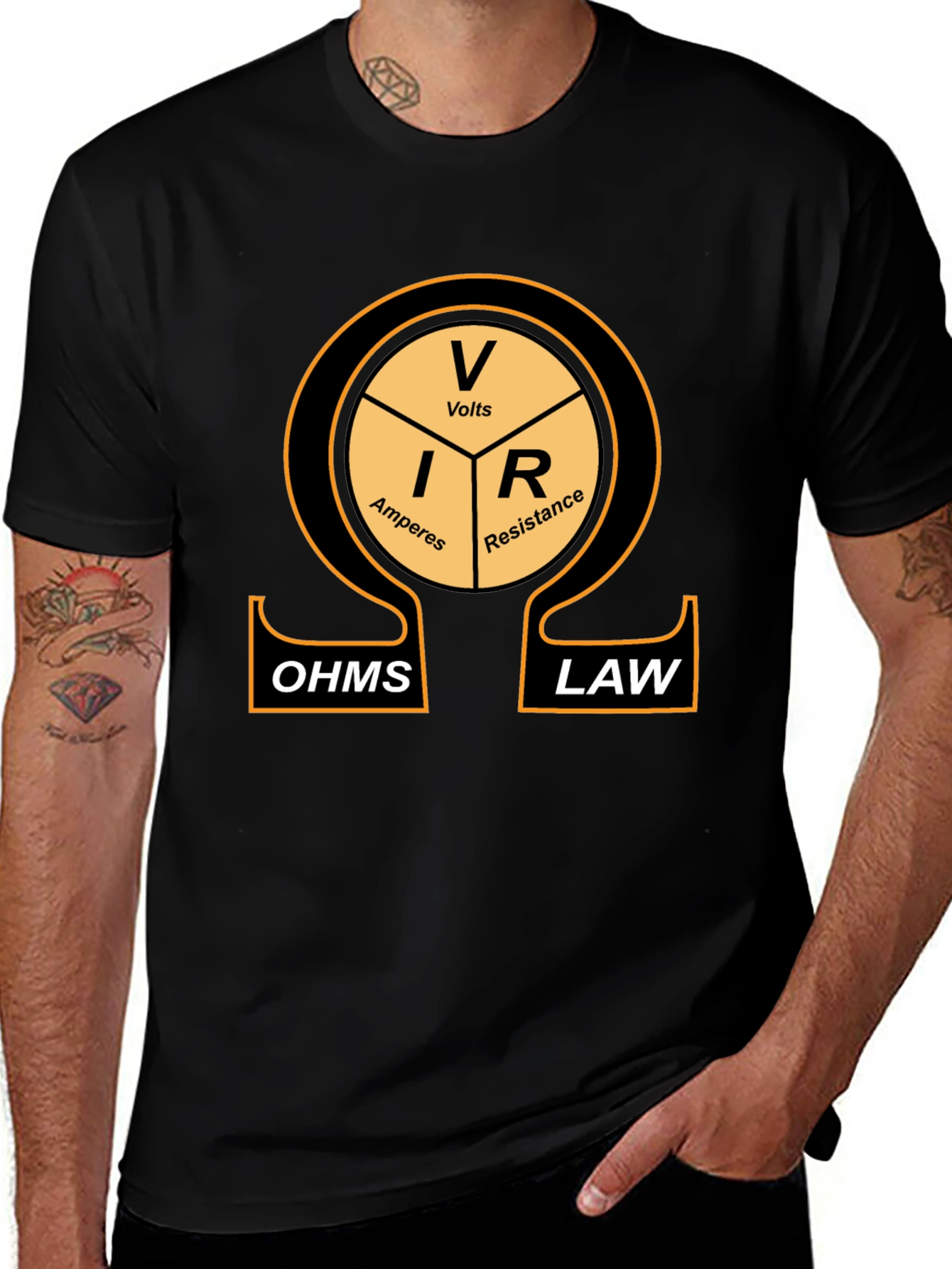 Ohms Law T-Shirt - Electrical Engineering Tee