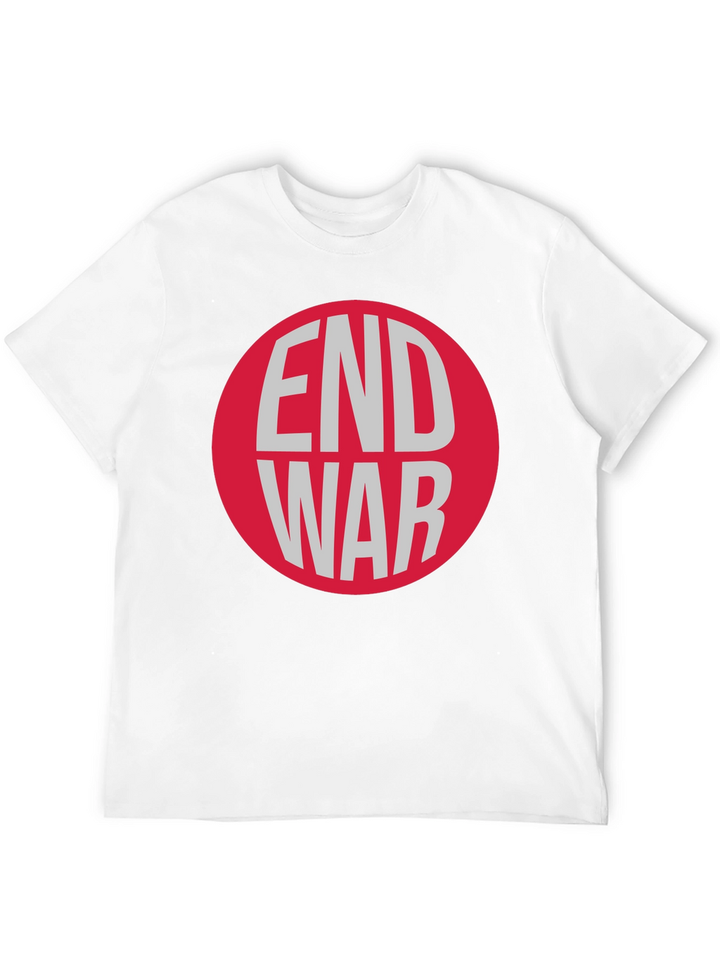 End War Graphic T-Shirt - Peace Activist Tee