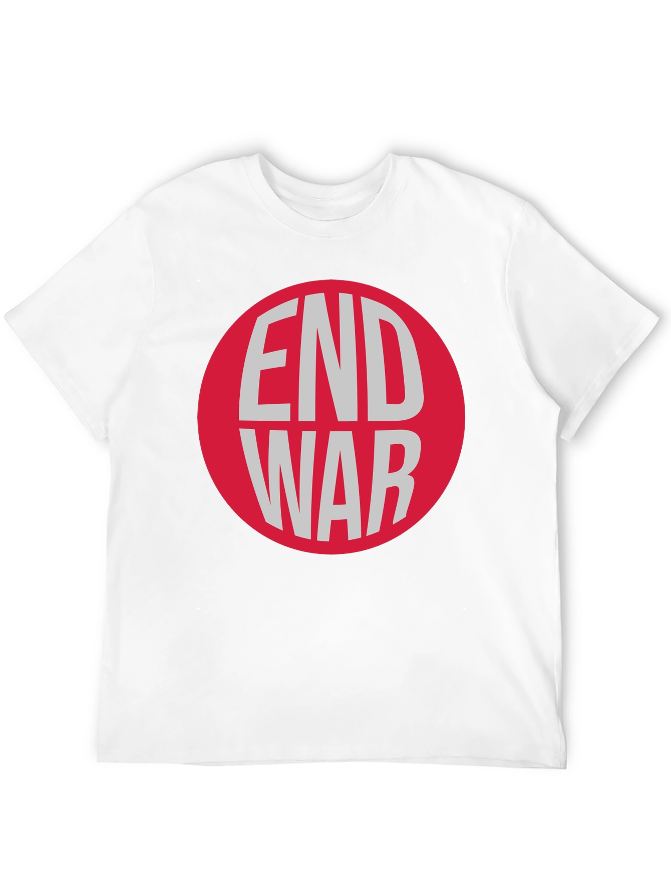 End War Graphic T-Shirt - Peace Activist Tee
