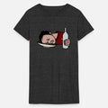 A drunk man with a bottle in his hand