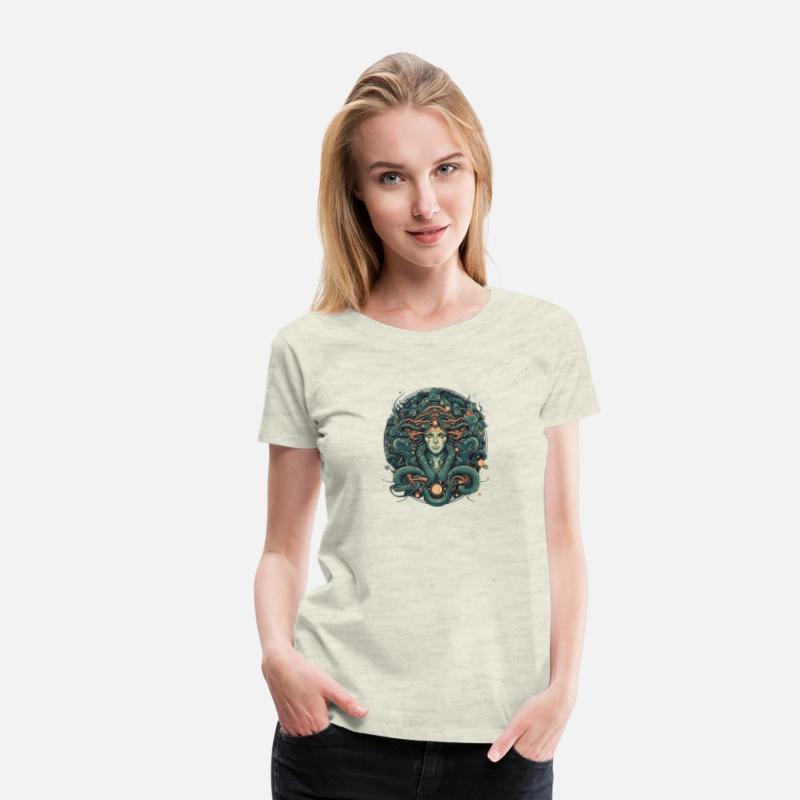 A mythical creature medusa