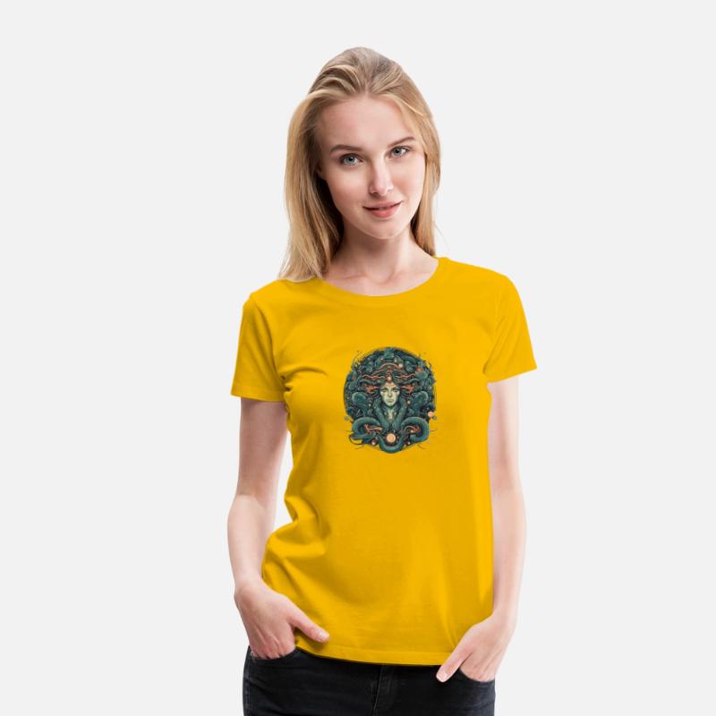A mythical creature medusa