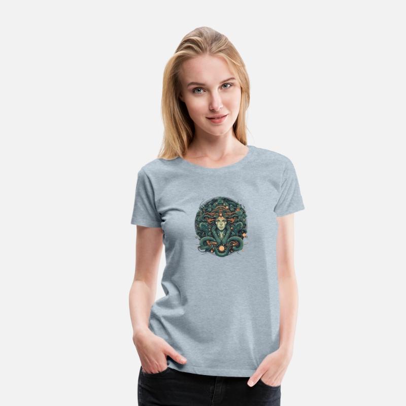 A mythical creature medusa