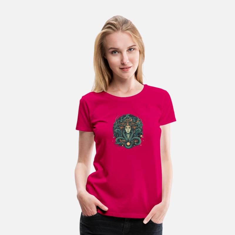 A mythical creature medusa