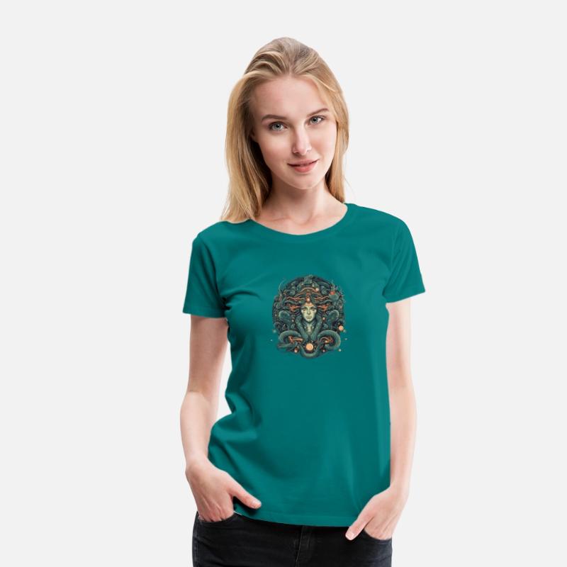 A mythical creature medusa