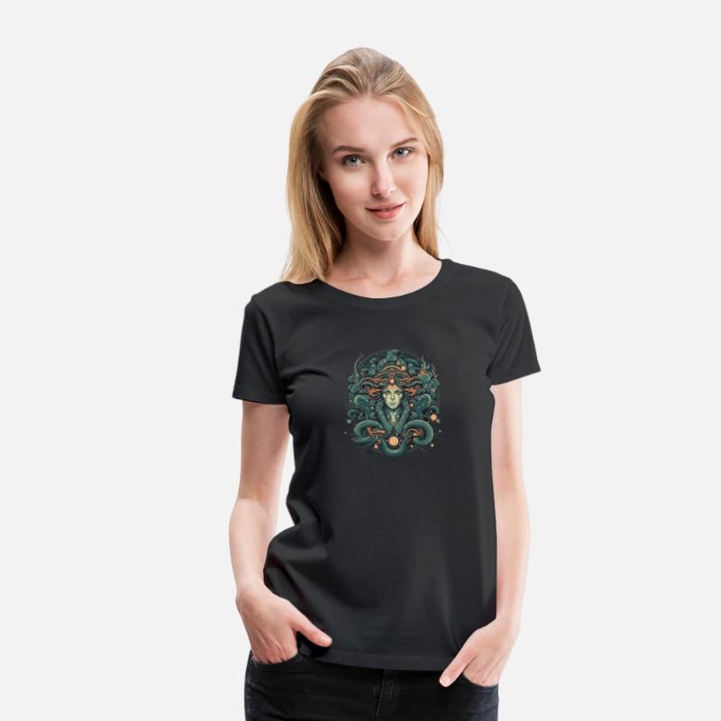 A mythical creature medusa