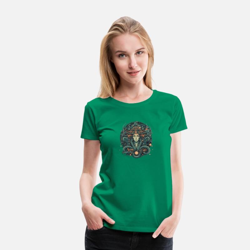 A mythical creature medusa
