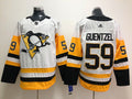 Men's Pittsburgh Penguins Jake Guentzel #59 White Player Jerseys