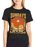 Sundays Are For Pancakes Graphic Tee