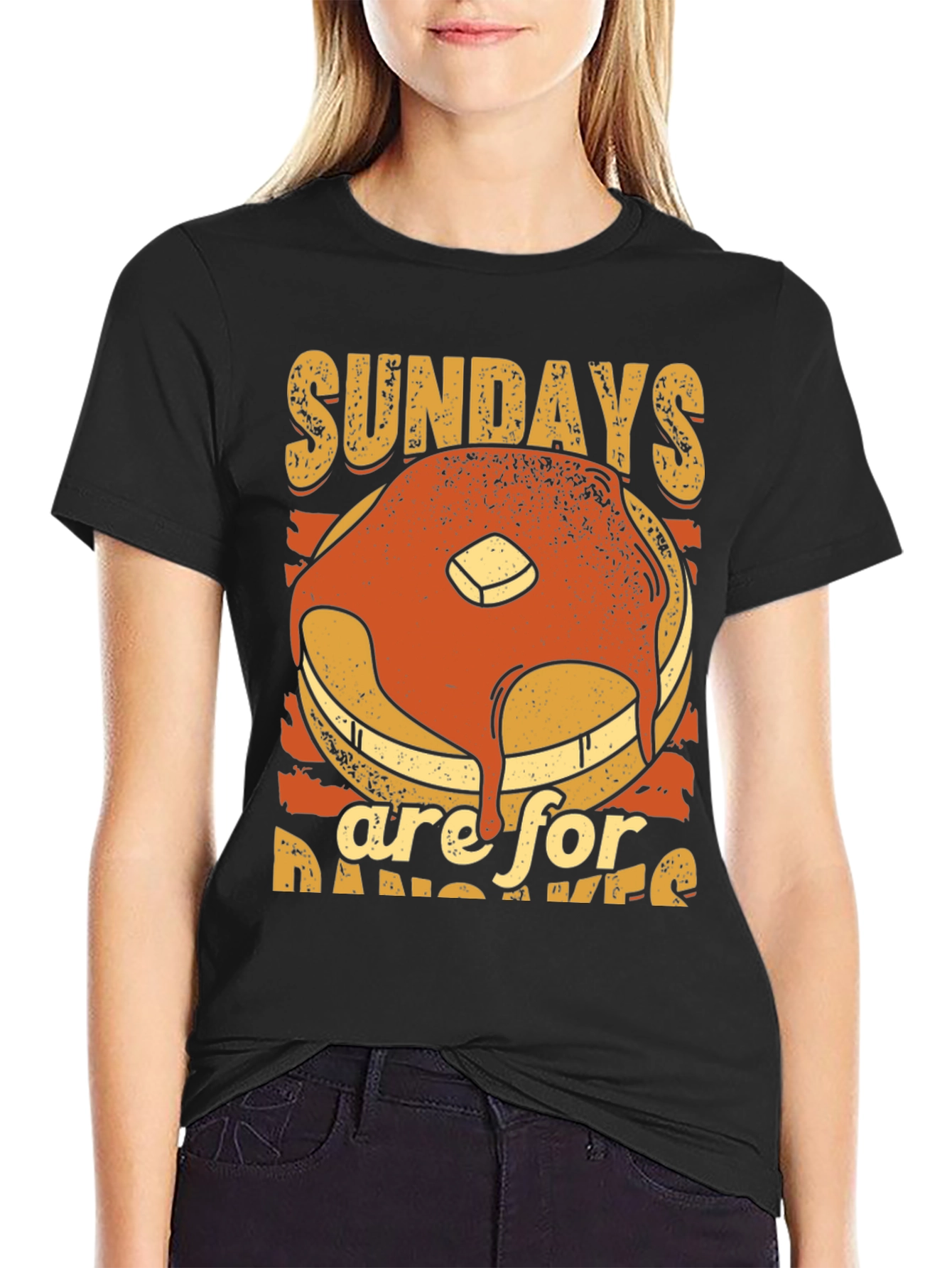 Sundays Are For Pancakes Graphic Tee