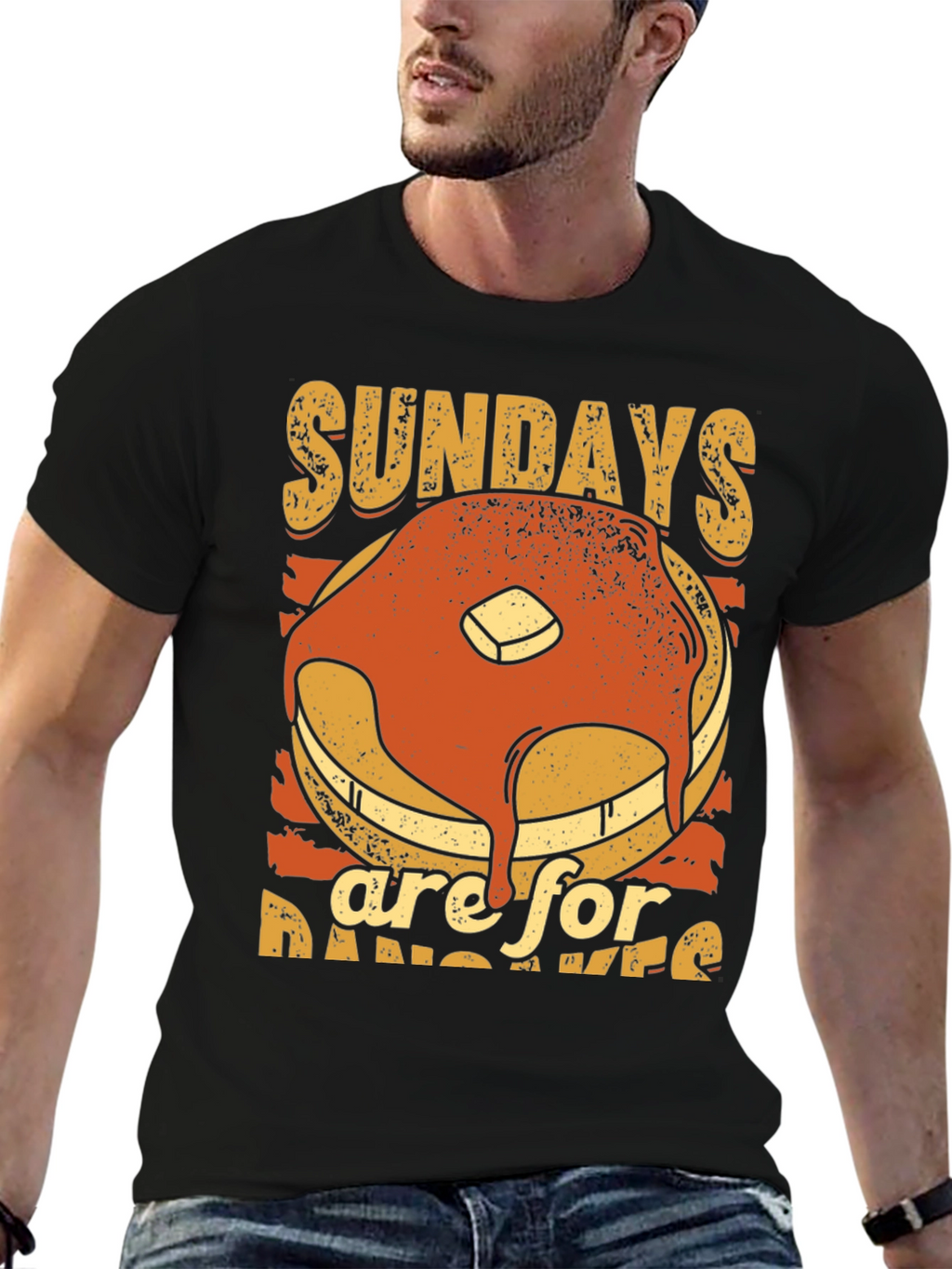 Sundays Are For Pancakes Graphic Tee