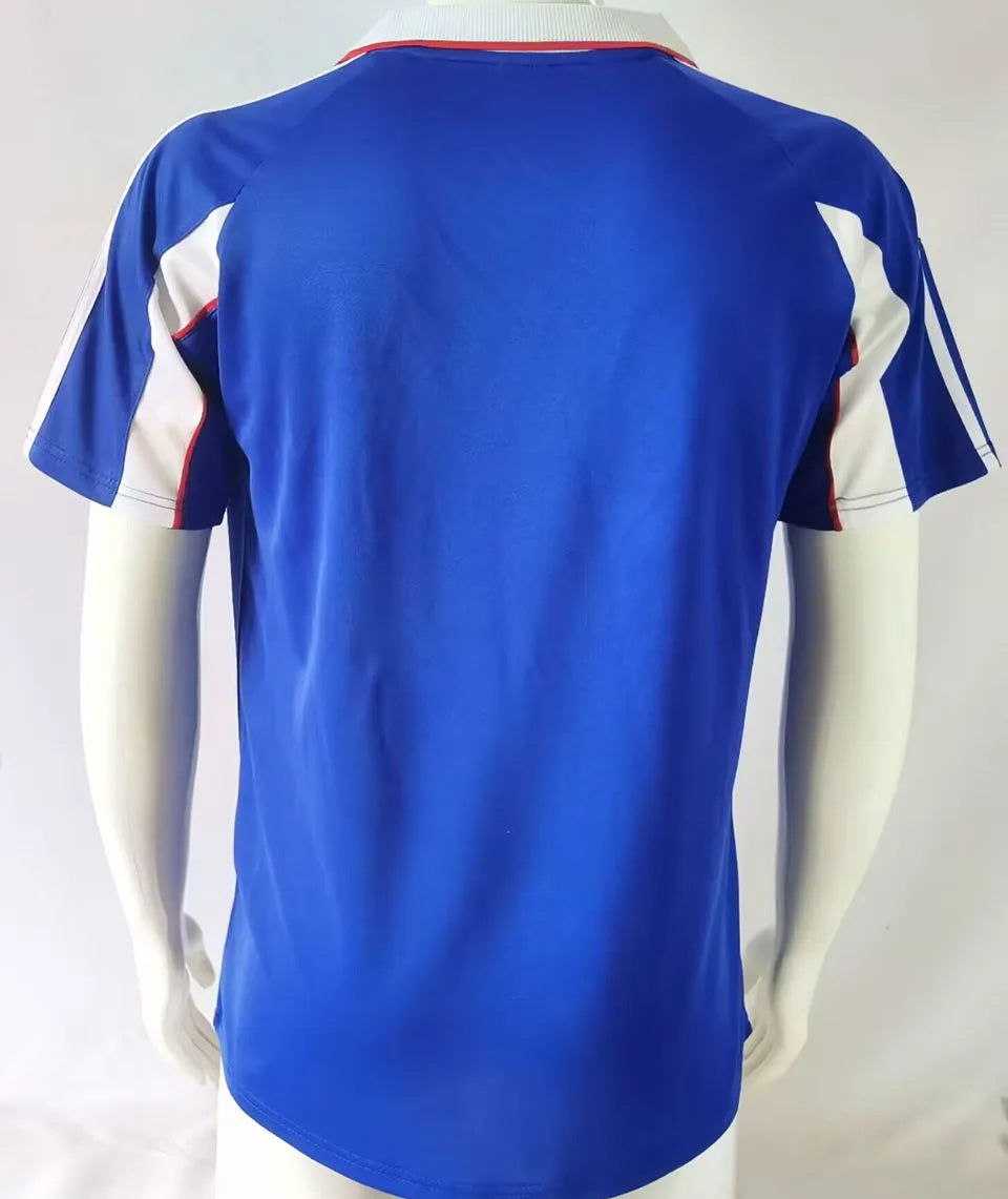 1999 Japan Home Blue Retro Jersey Back