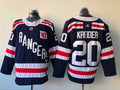 Men's New York Rangers Chris Kreider #20 Navy Player Game Jerseys