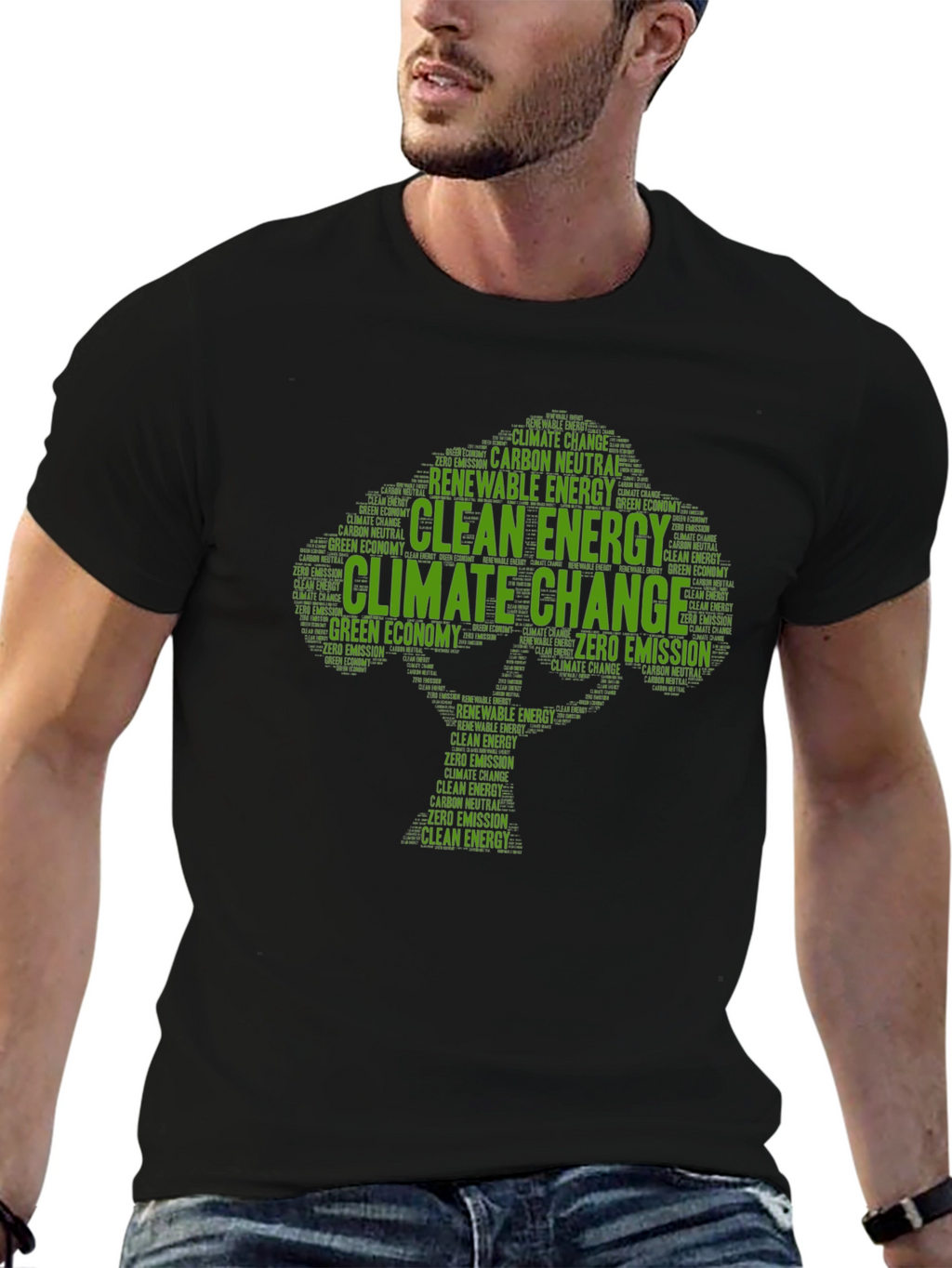 Eco-Friendly Climate Change Tree T-Shirt
