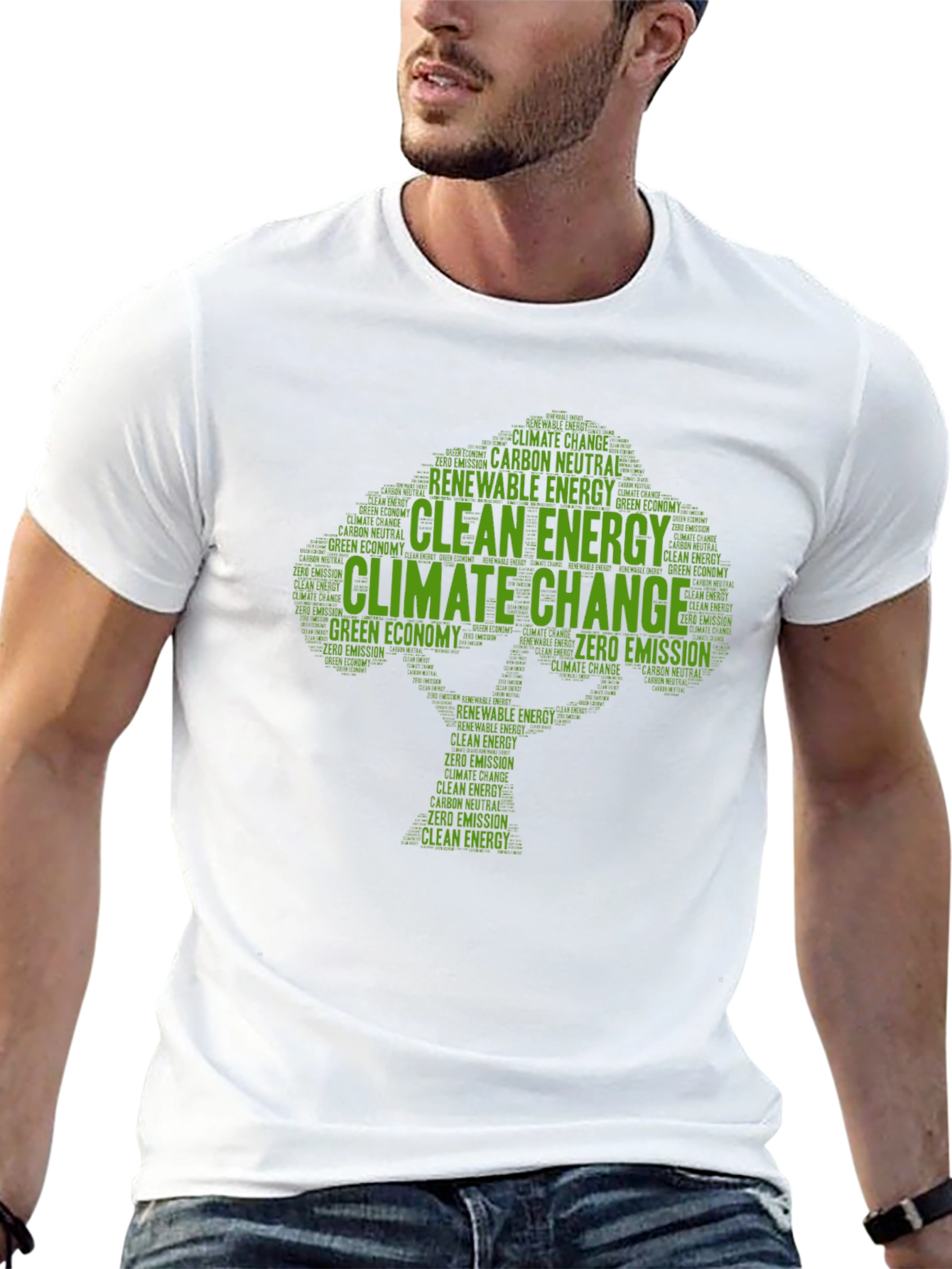 Eco-Friendly Climate Change Tree T-Shirt