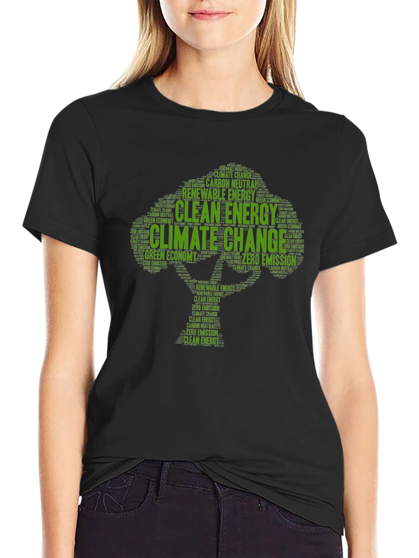 Eco-Friendly Climate Change Tree T-Shirt