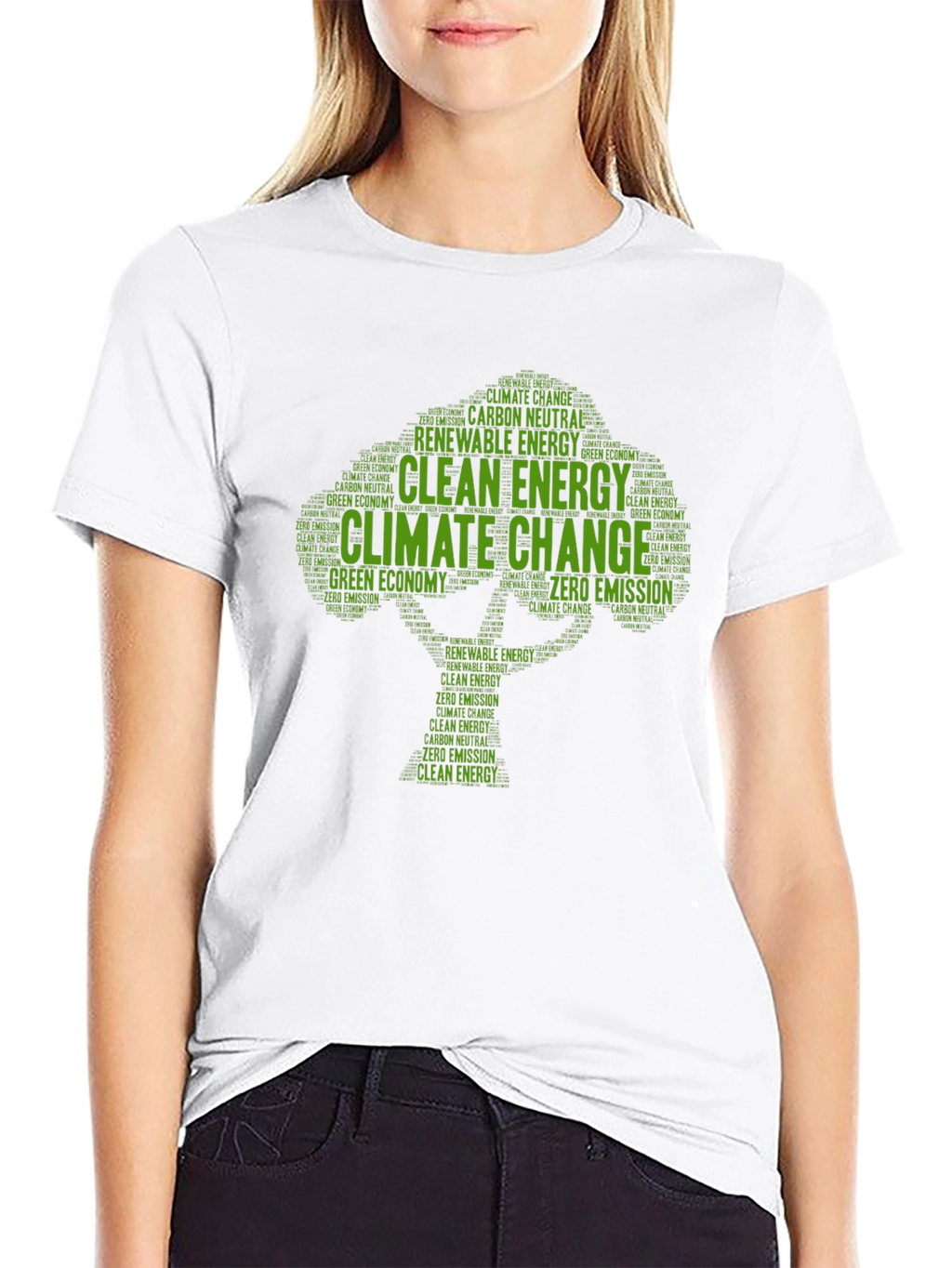 Eco-Friendly Climate Change Tree T-Shirt