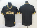 Men's Texas Rangers Black Replica Blank Jerseys