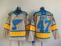 Men's St. Louis Blues Torey Krug #47 Cream Breakaway Player Jerseys