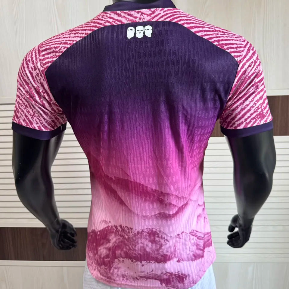 2026 Omerta Pink Player Version Soccer Jersey Back