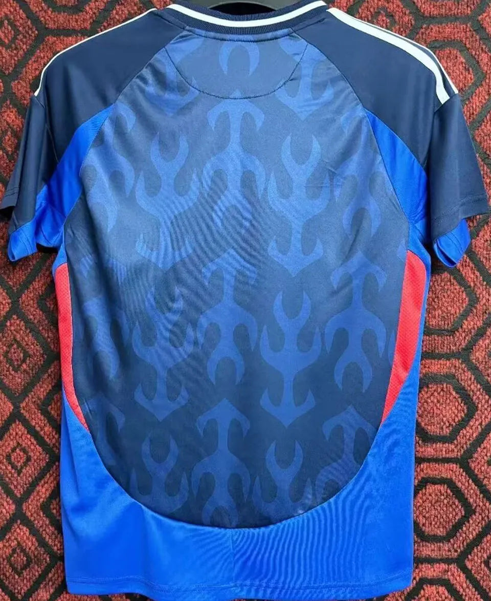 2024/25 Japan Home Blue Fans Soccer Jersey Back