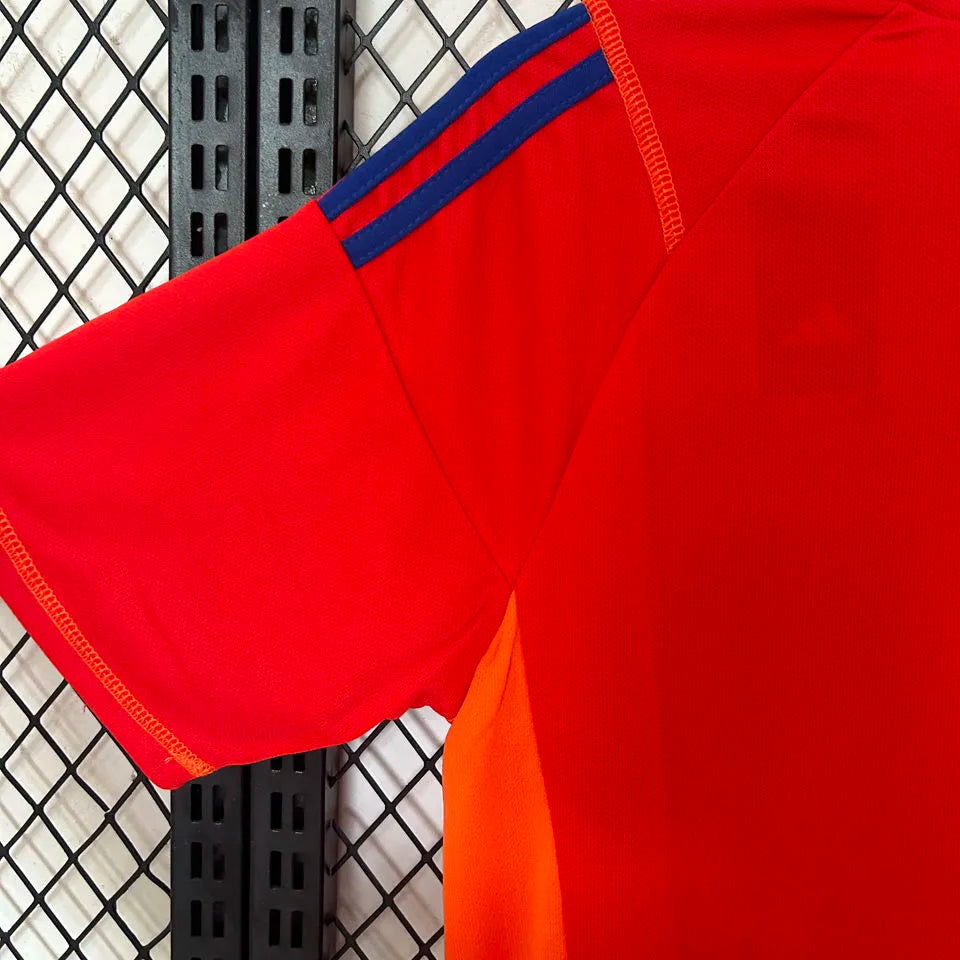 2024/25 Argentina Red Goalkeeper Fans Soccer Jersey Detail 3