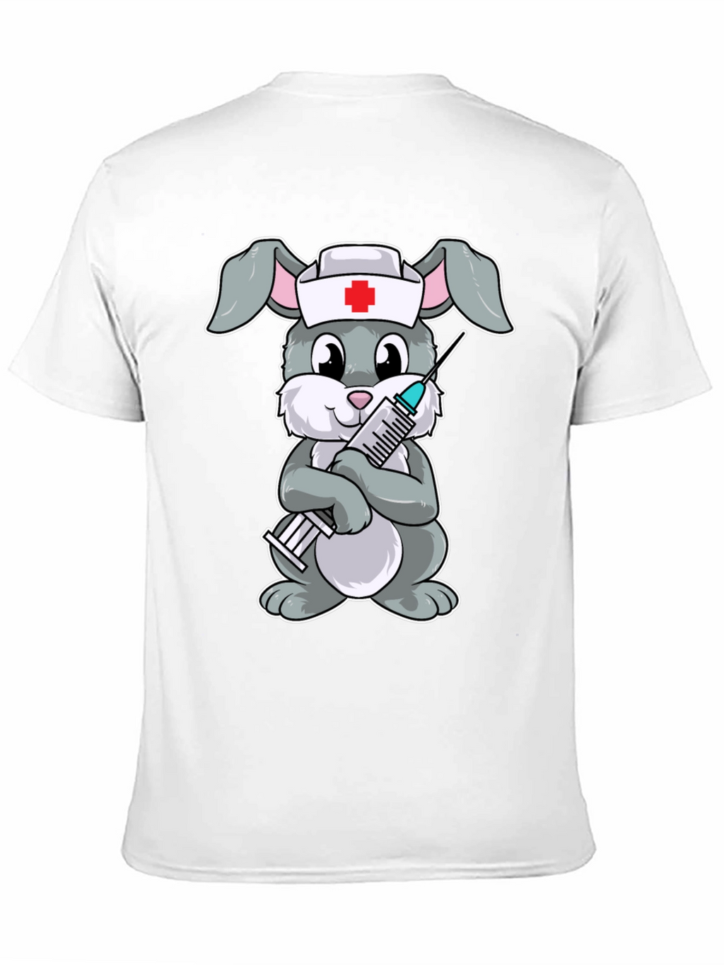 Nurse Bunny Graphic T-Shirt