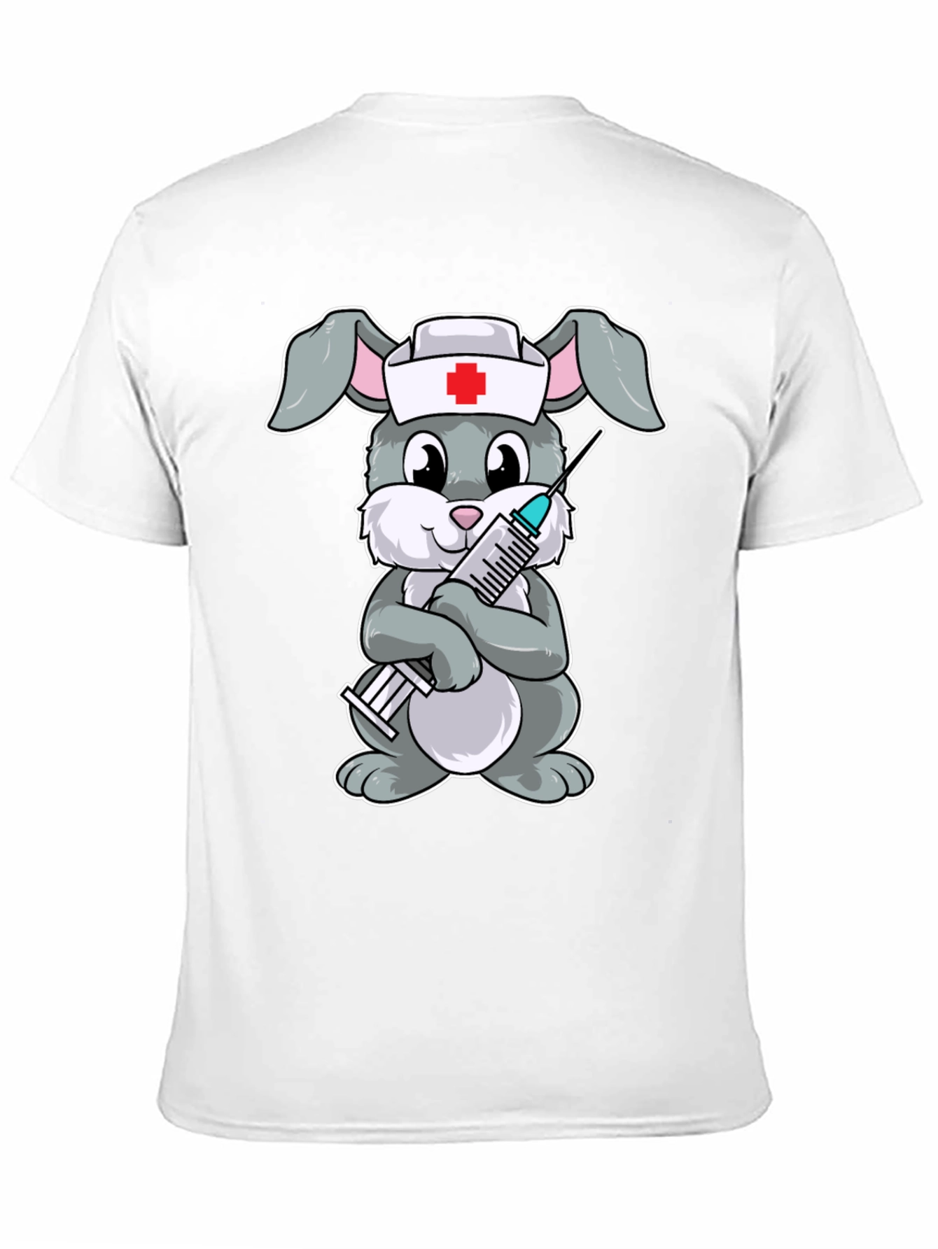 Nurse Bunny Graphic T-Shirt