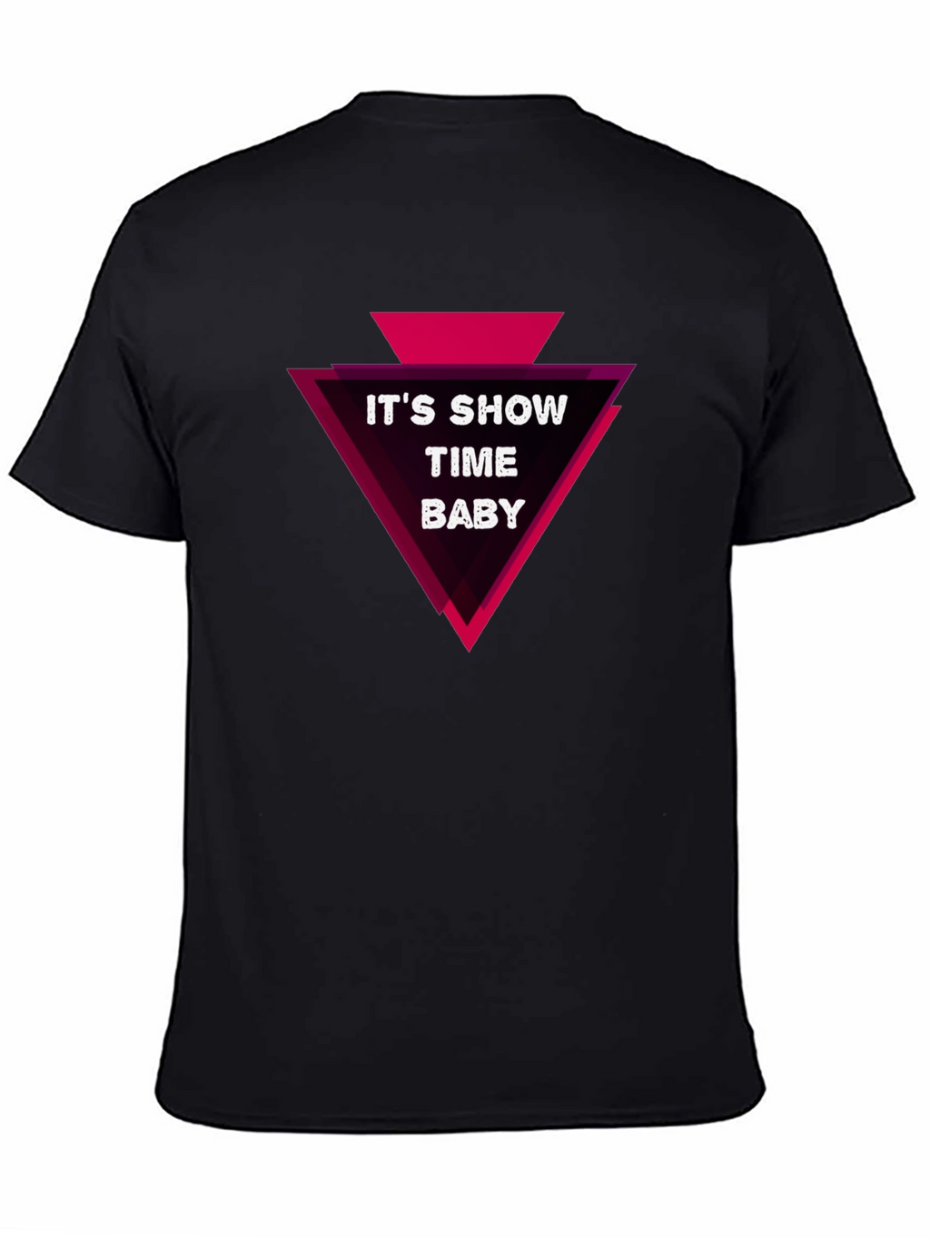 Its Show Time Baby Graphic Tee - Black