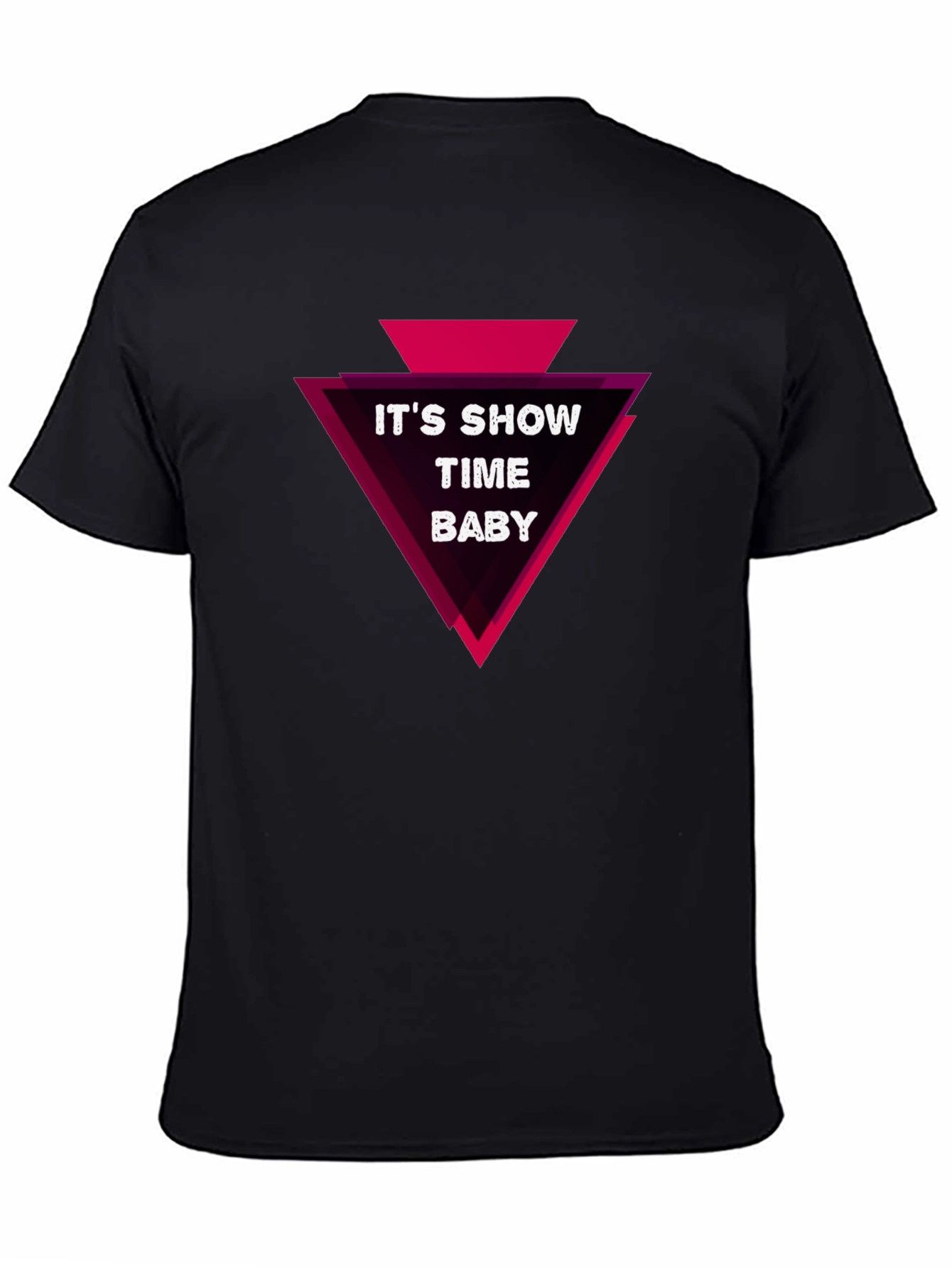 Its Show Time Baby Graphic Tee - Black