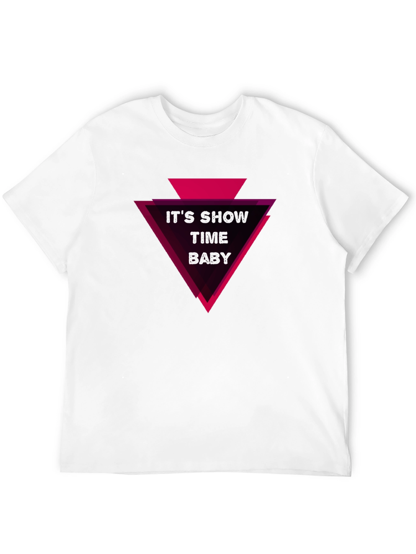 Its Show Time Baby Graphic Tee - Black