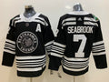 Men's Chicago Blackhawks Brent Seabrook #7 Black Breakaway Jerseys