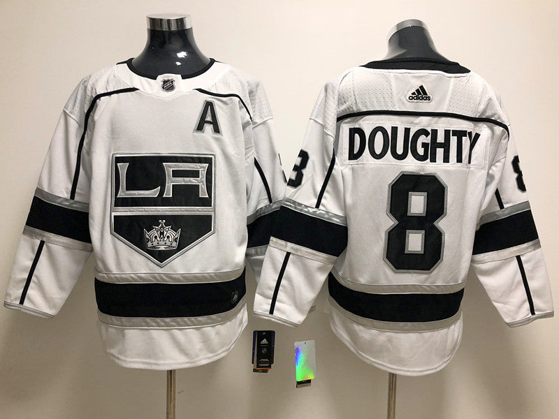 Men's Los Angeles Kings Drew Doughty #8 White Home Breakaway Player Jerseys