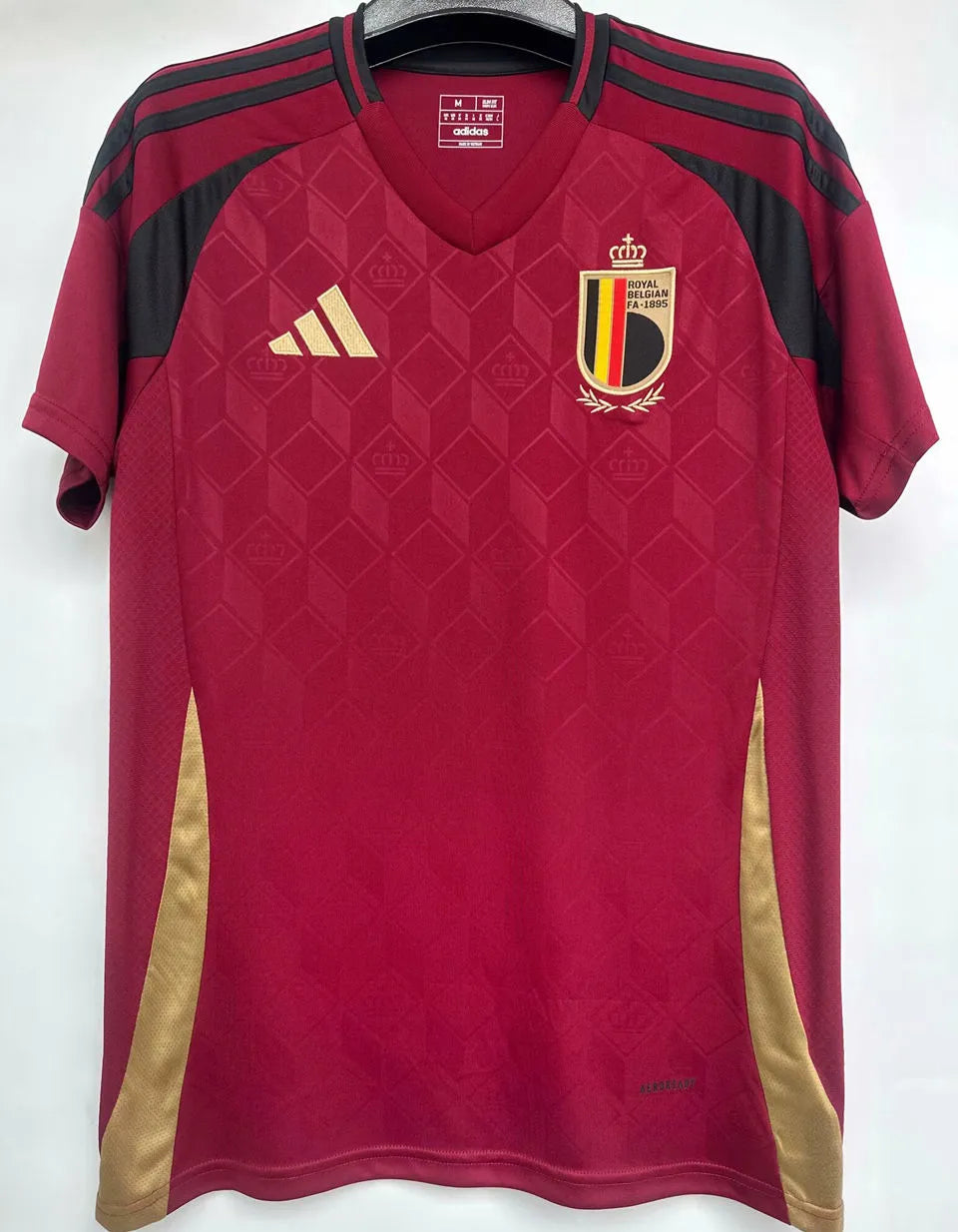 LUKAKU #10 Belgium 1:1 Quality Home Fans Jersey 2024/25 ★★ Detail 3