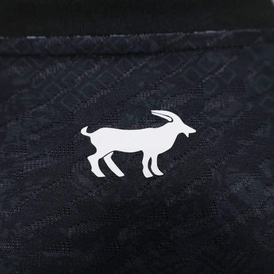 2023/24 Argentina Black Special Edition Player Version Jersey (Have No.10 带金色10号) Detail 2