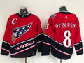 Men's Washington Capitals Alexander Ovechkin #8 Red Home Breakaway Jerseys