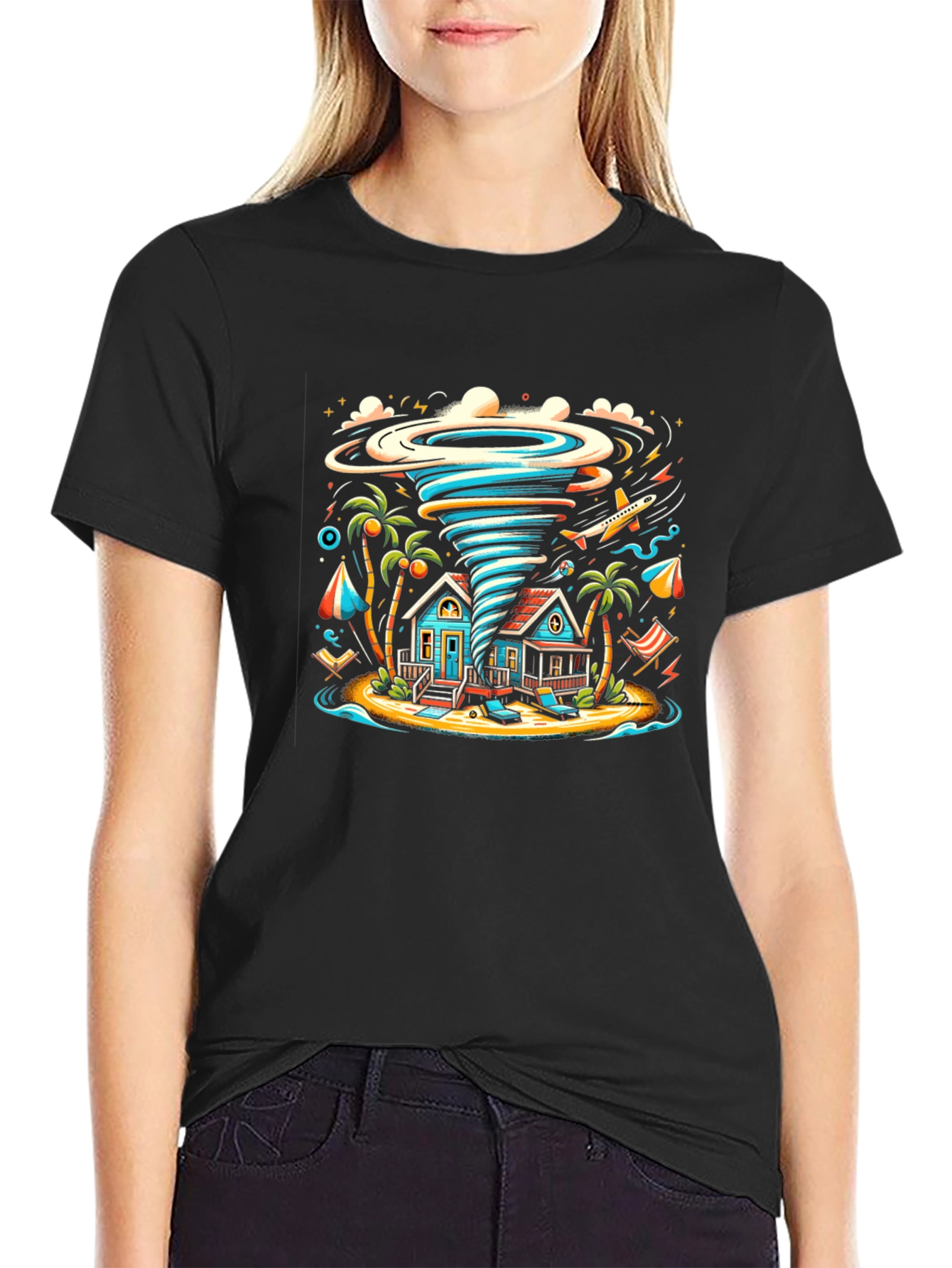 Tropical Tornado T-Shirt - Beach House Hurricane Tee