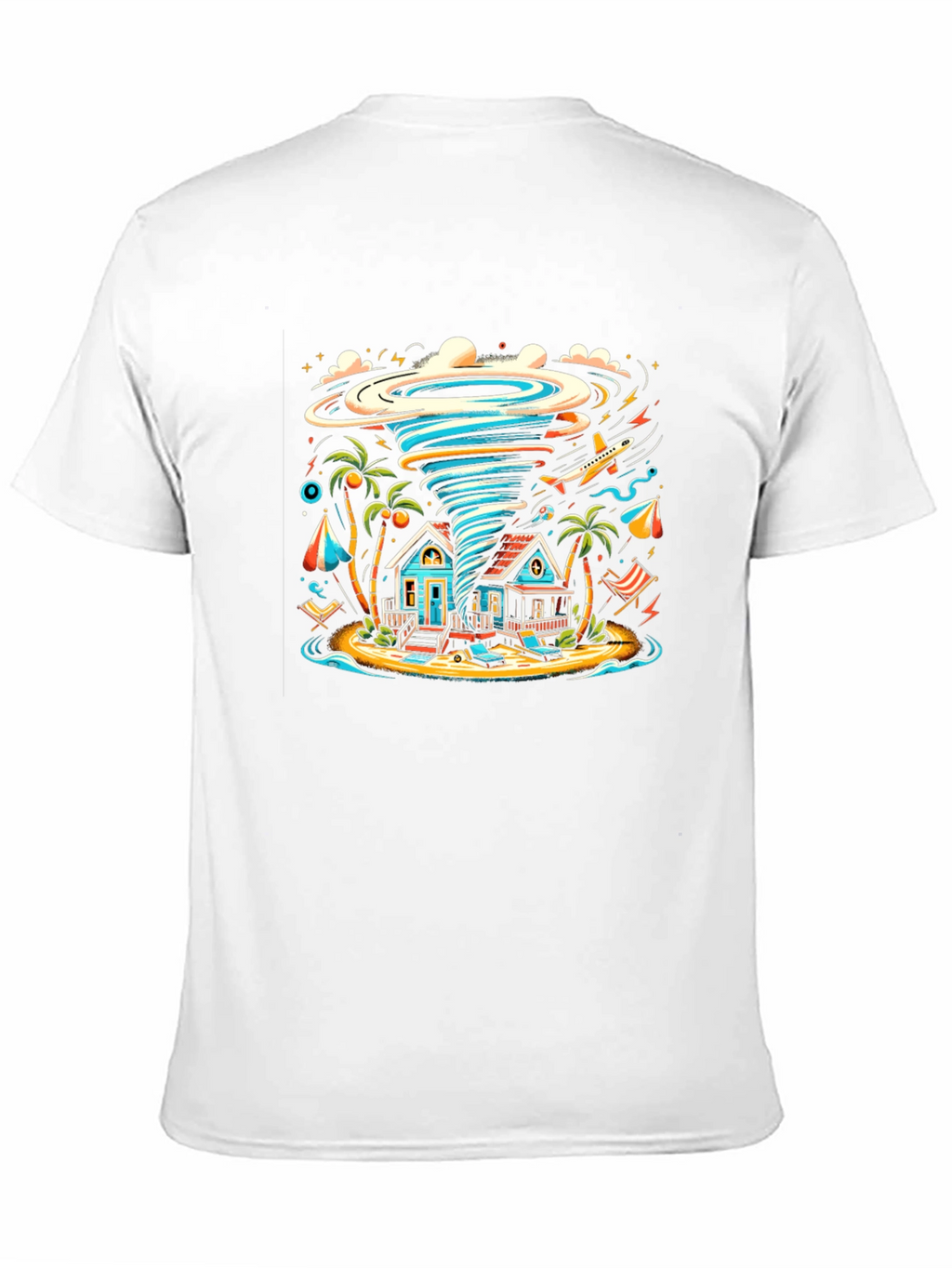 Tropical Tornado T-Shirt - Beach House Hurricane Tee