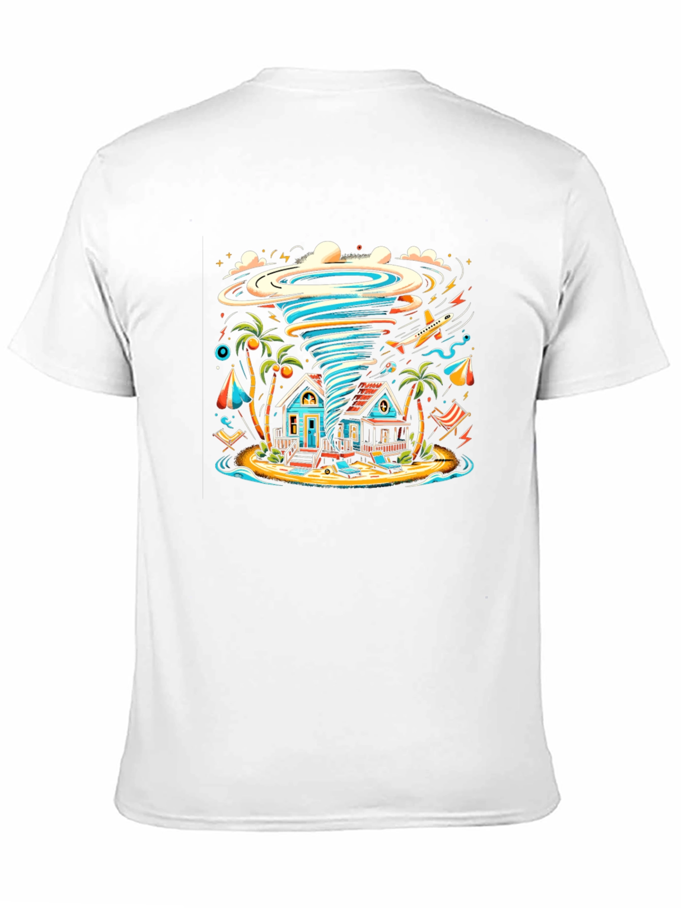 Tropical Tornado T-Shirt - Beach House Hurricane Tee