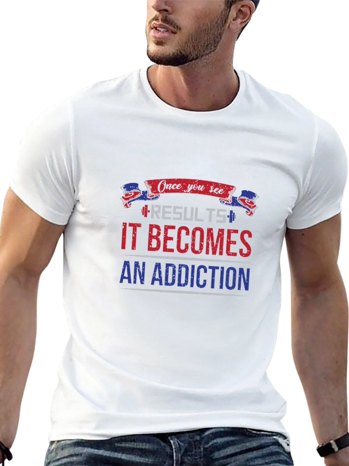 Results Become Addiction T-Shirt