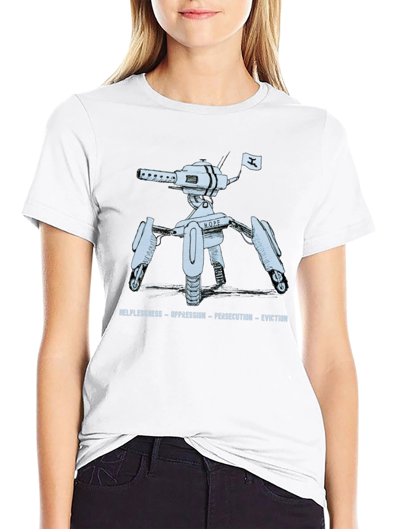 HOPE Robot Graphic Tee