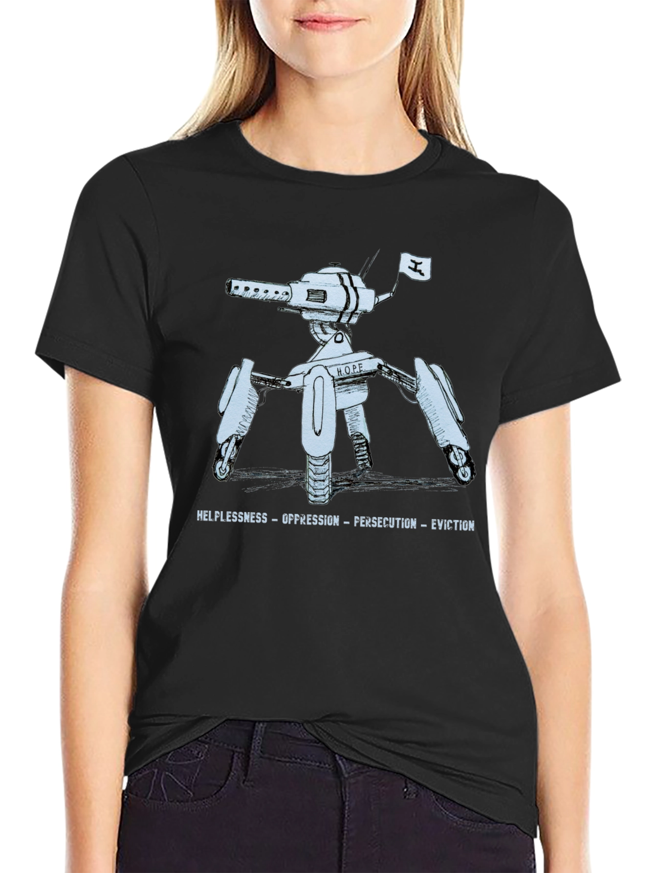 HOPE Robot Graphic Tee