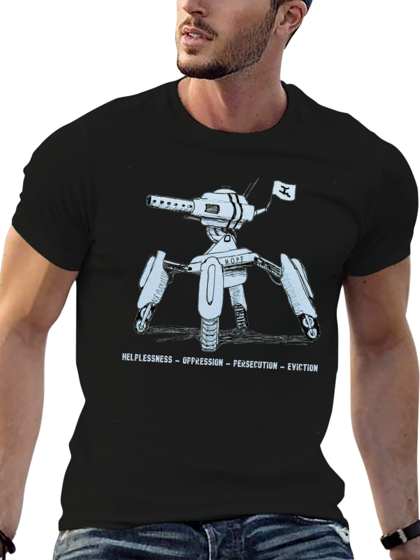 HOPE Robot Graphic Tee