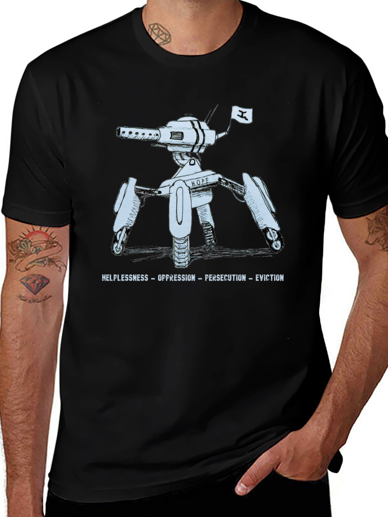 HOPE Robot Graphic Tee
