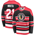 Men's Chicago Blackhawks Stan Mikita #21 Red Premier Breakaway Retired Player Jerseys