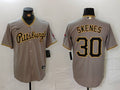 Men's Pittsburgh Pirates Paul Skenes #30 Gray Replica Player Jerseys