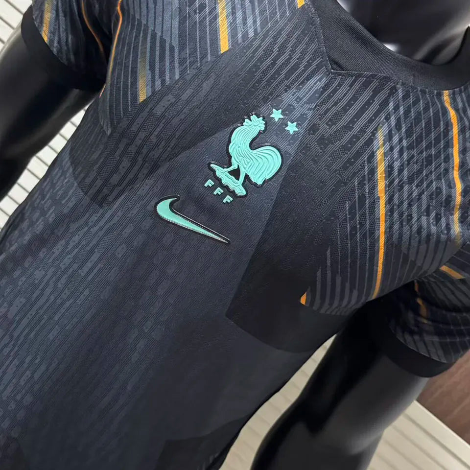 2026/27 France Goalkeeper Player Version Soccer Jersey Detail 2