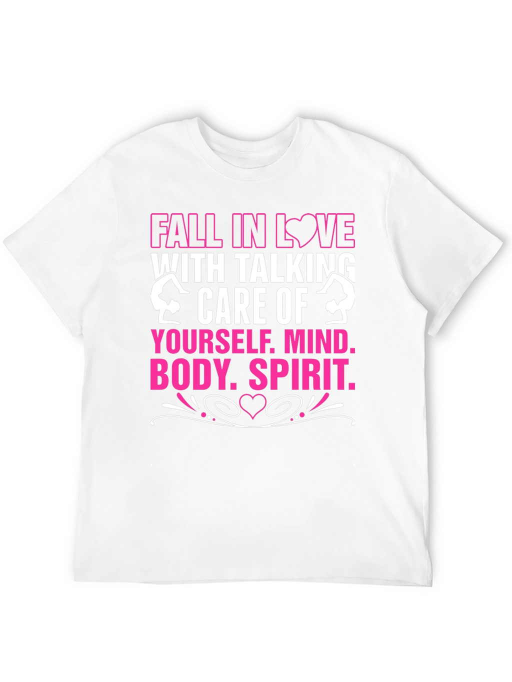 Fall in Love Self-Care T-Shirt Black